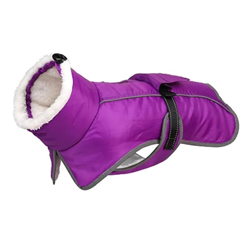 Dog Coat for Winter | Durable Fabric with Reflective Safety Details | Keeps Large Dogs Warm and Visible 5