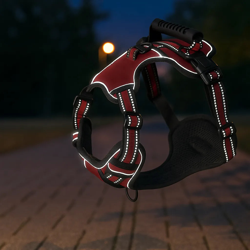 Dog Harness | Reflective No Pull Design for Comfortable Control | Adjustable Fit for Small to Large Dogs 8