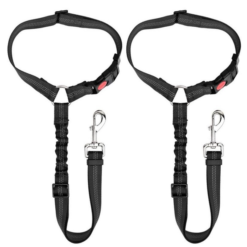 Dog Seat Belt | Adjustable Car Harness with 360-Degree Rotation | Safety Belt for Secure Travel 2