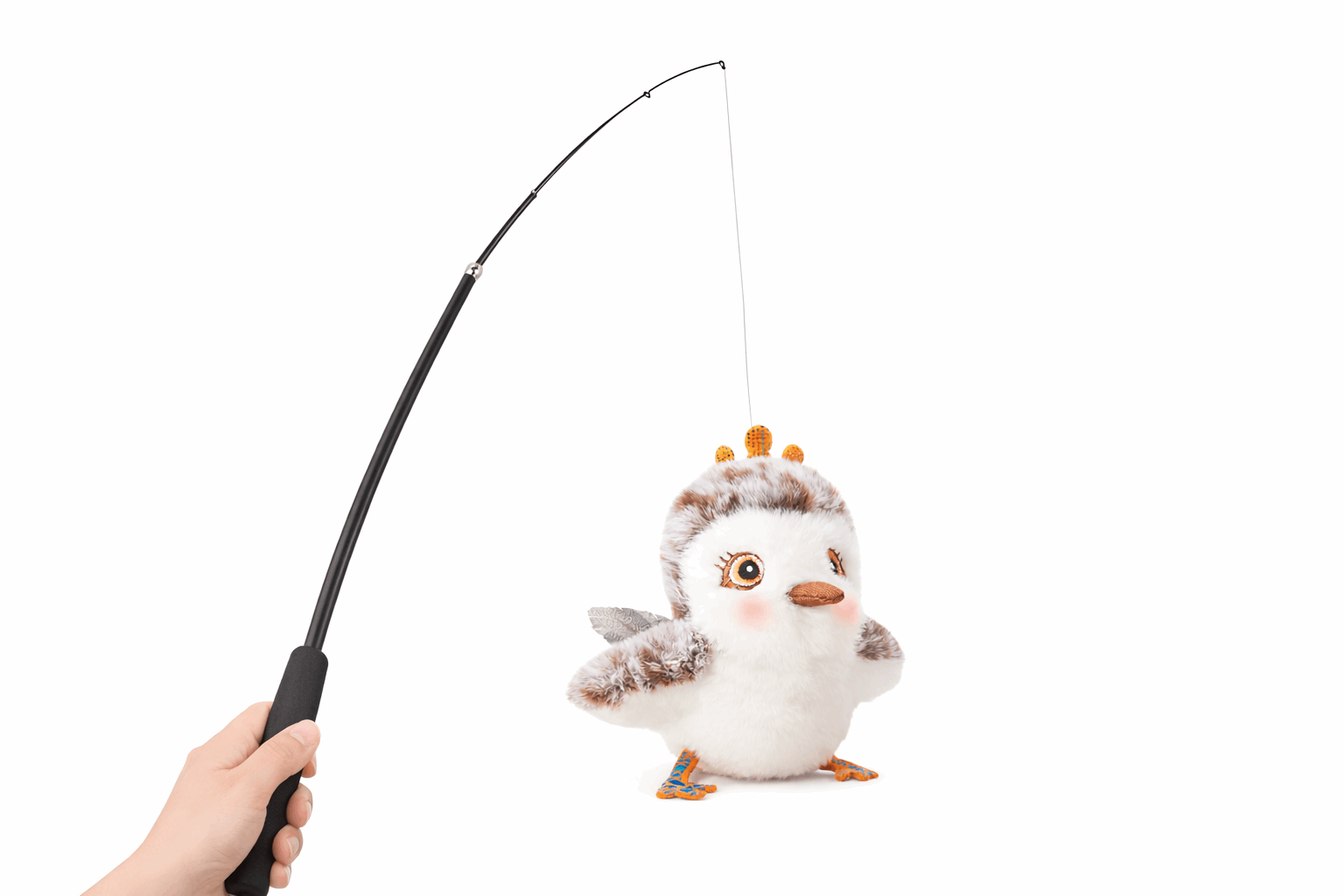 FlapFrenzy | Interactive Cat Toy with Motion Sensor & Realistic Flapping Wings | Engaging Playtime for Active Cats 4