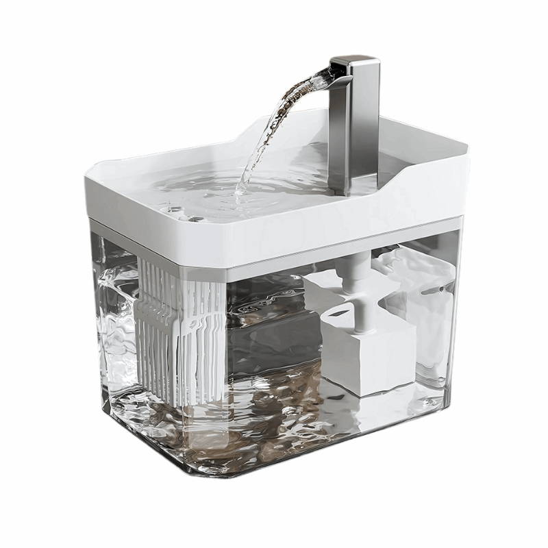 HydraPet | Smart Pet Drinking Fountain with Adjustable Flow | 1.5L Capacity for Fresh Hydration 3