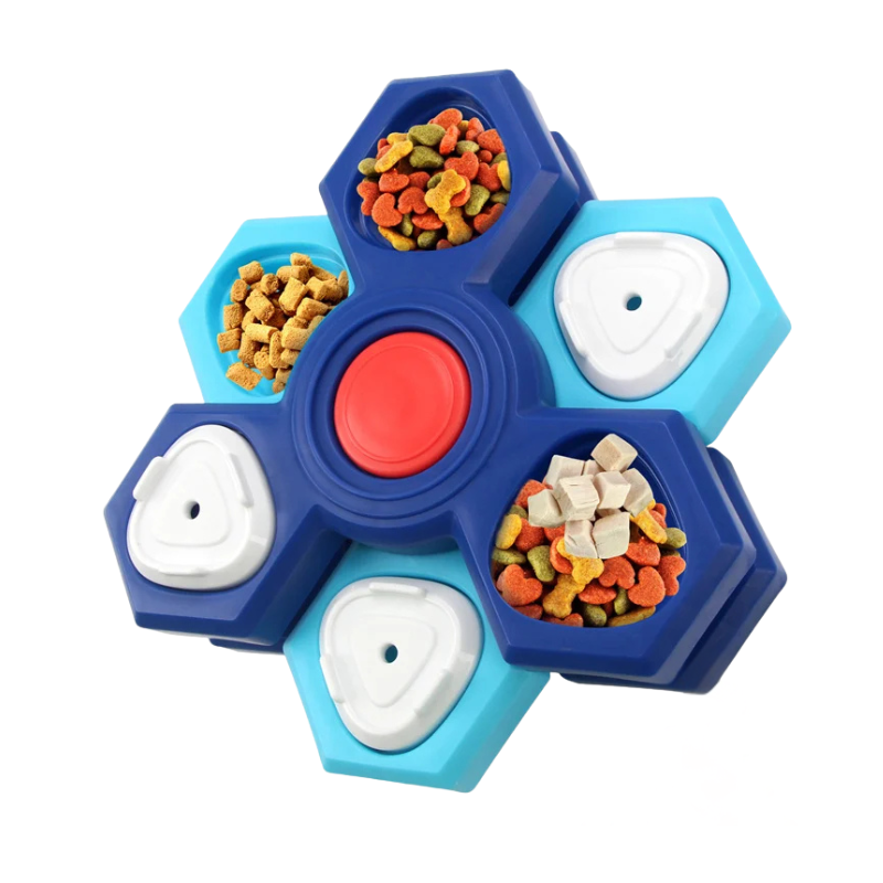 PawLogic | Slow Feeder Dog Bowl with Layered Puzzle Design | Engaging Meal Solution for Calm Eating 3