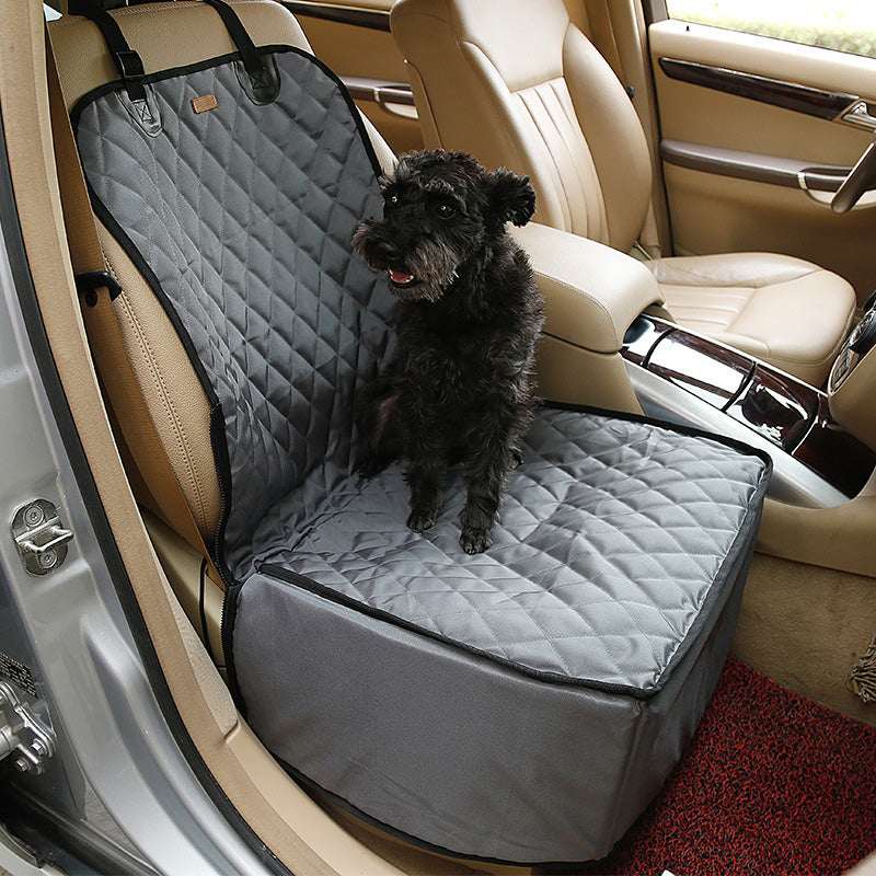 Waterproof Dog Car Front Seat Cover Protector – Single Seat Pet Travel Mat for Cars, Trucks & SUVs 1