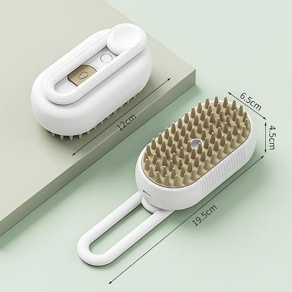 Pet Steam Care | Dog Brush with Deep-Cleaning Steam Technology | Eco-Friendly & Rechargeable for Healthy Coats 3