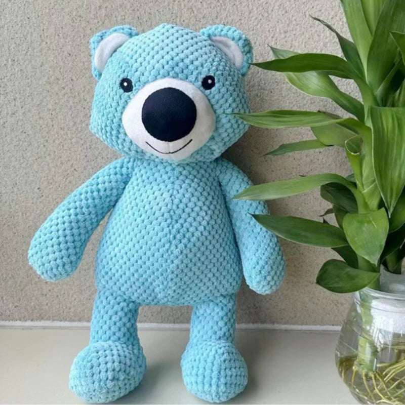 ToughBear | Tough Dog Toy for Heavy Chewers with Squeaker | Durable Plush for Endless Playtime 3
