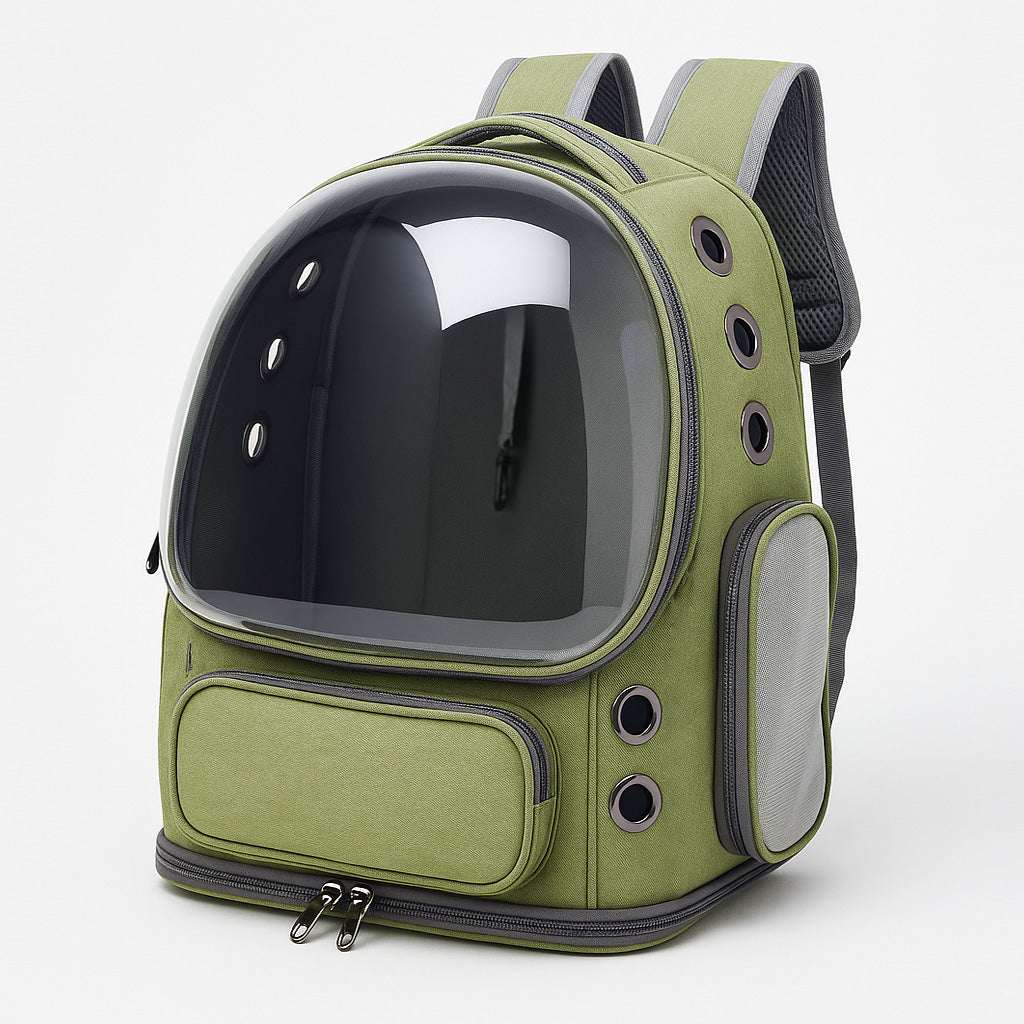 VistaPod | Cat Carrier Backpack with Transparent Design | Comfortable Travel Solution for Anxious Pets 5