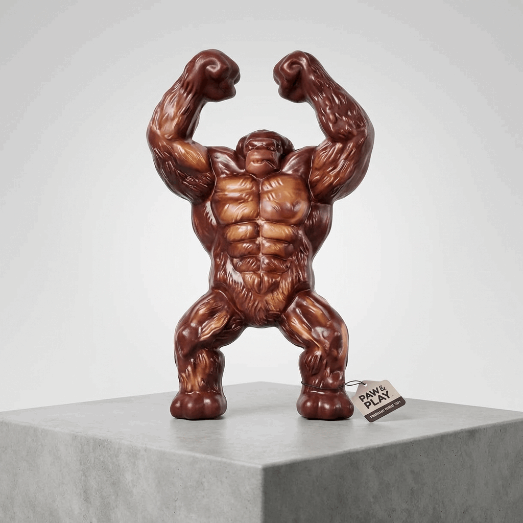 Indestructible Dog Chew Toy for Aggressive Chewers – Durable Latex Dental Toy