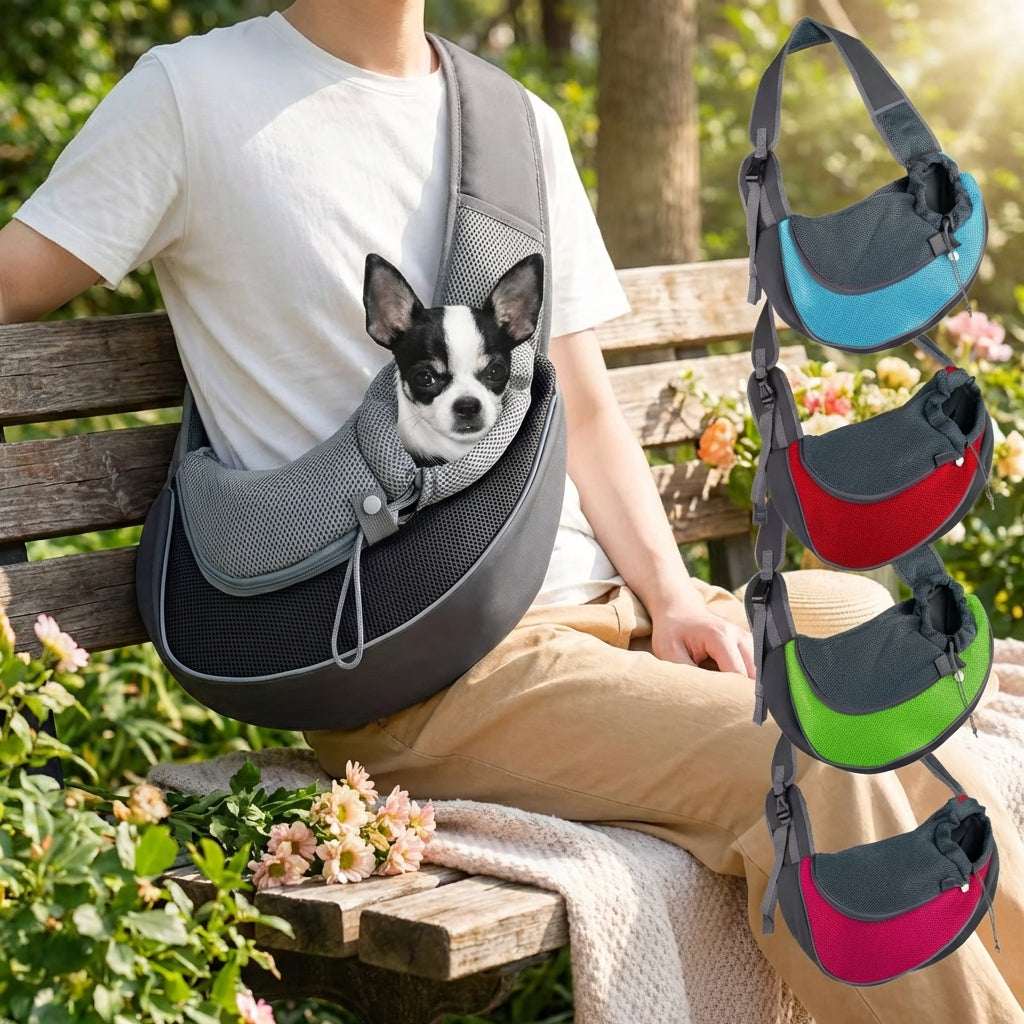 Comfort Pet Carrier | Breathable Dog & Cat Carrier Bag with Ergonomic Design | Perfect for Travel and Daily Walks 0