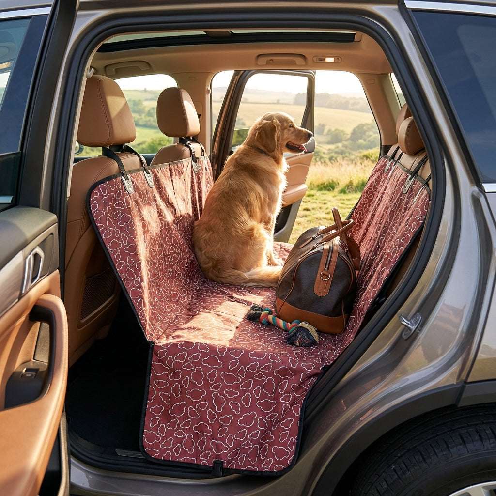 Waterproof Dog Car Seat Cover with Non-Slip Design | Versatile Protector for Clean Rides 5