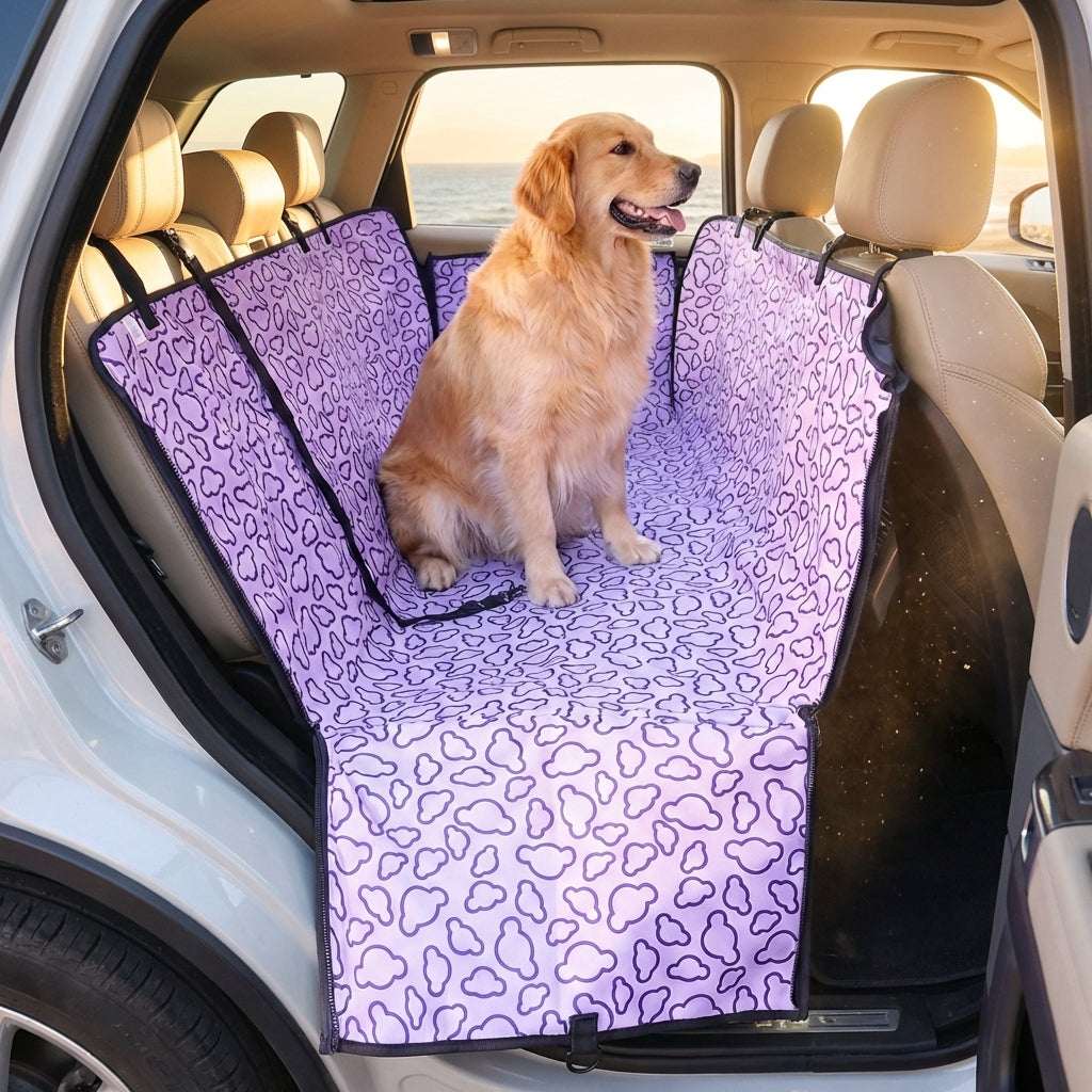 Waterproof Dog Car Seat Cover with Non-Slip Design | Versatile Protector for Clean Rides 1