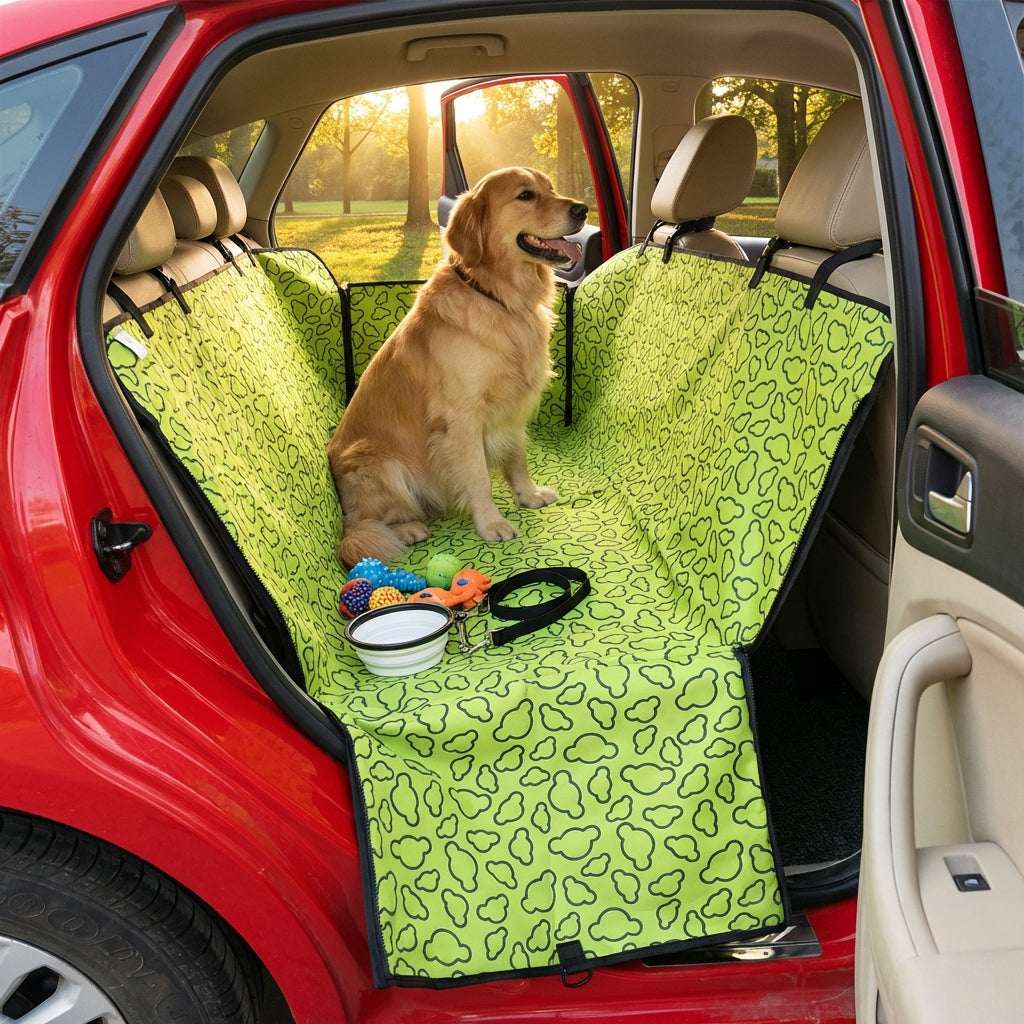 Waterproof Dog Car Seat Cover with Non-Slip Design | Versatile Protector for Clean Rides 2