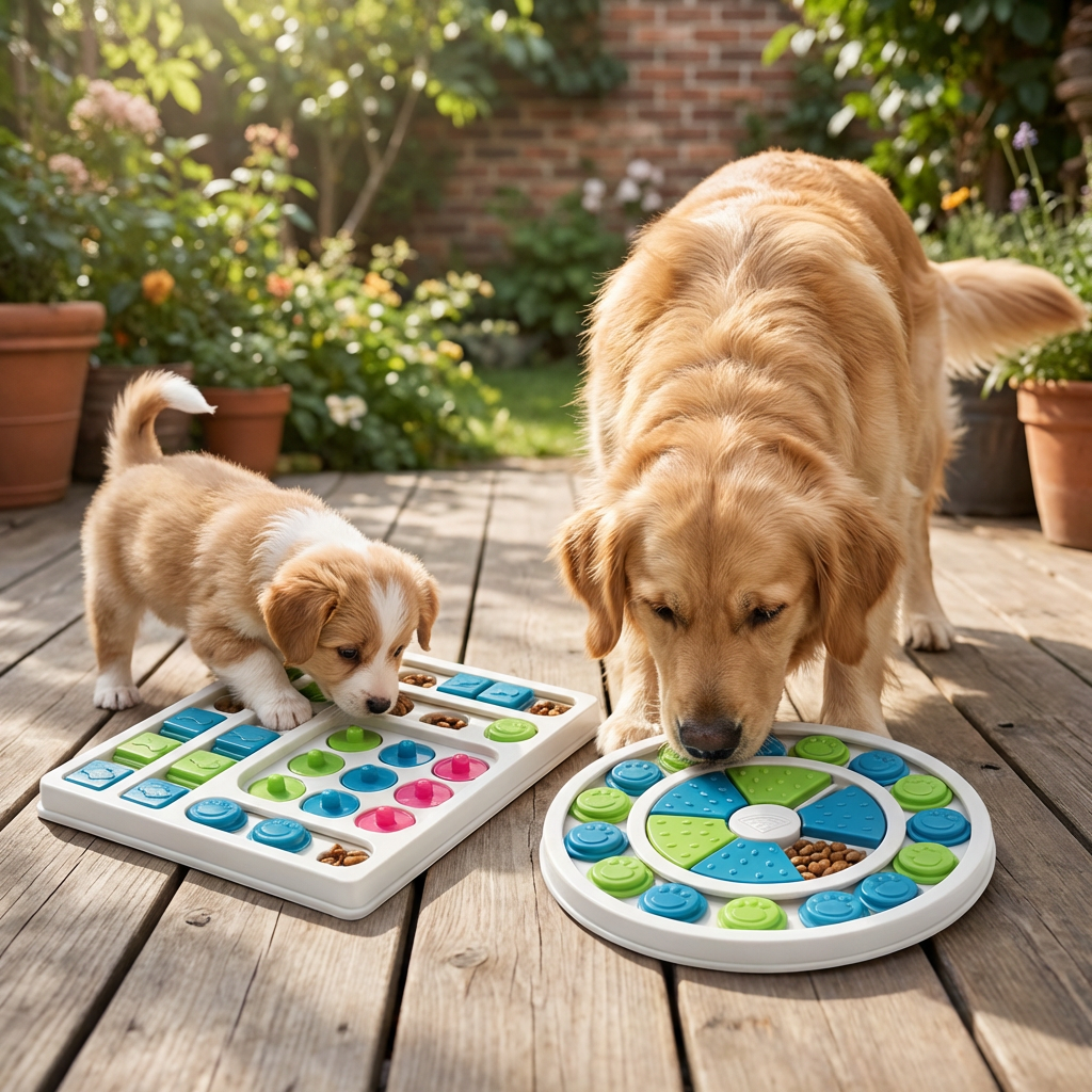 Interactive Slow Feeder Dog Bowl with Non-Slip Design | Promotes Healthier Eating Habits 0