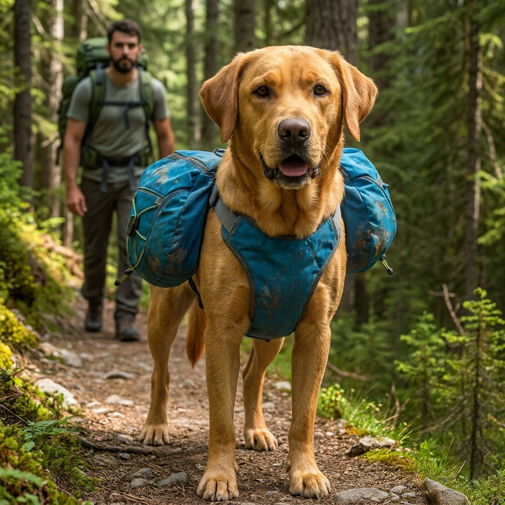 Dog Harness Backpack | Waterproof Design with Ergonomic Comfort for Small to Medium Dogs 0